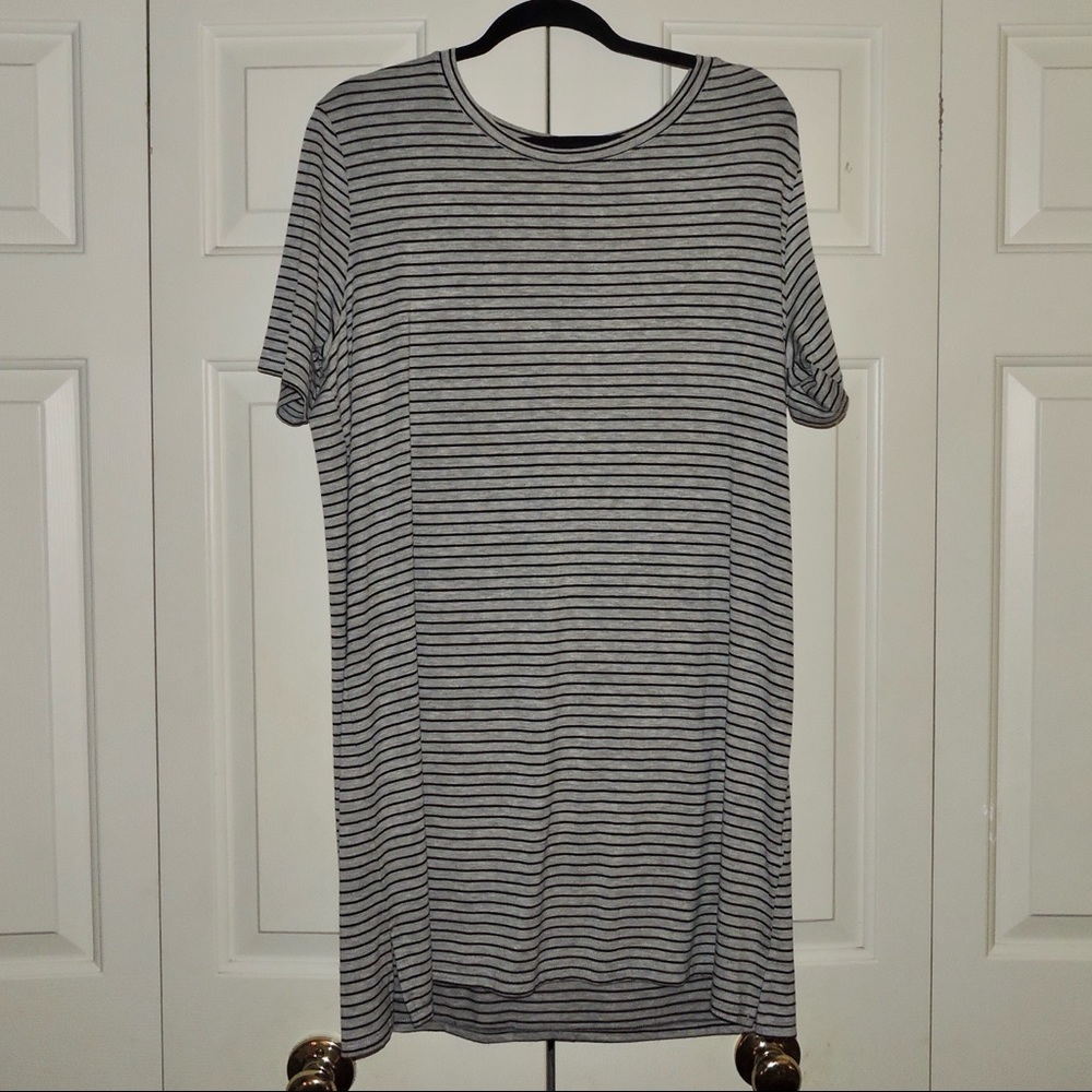 Striped T Shirt Dress